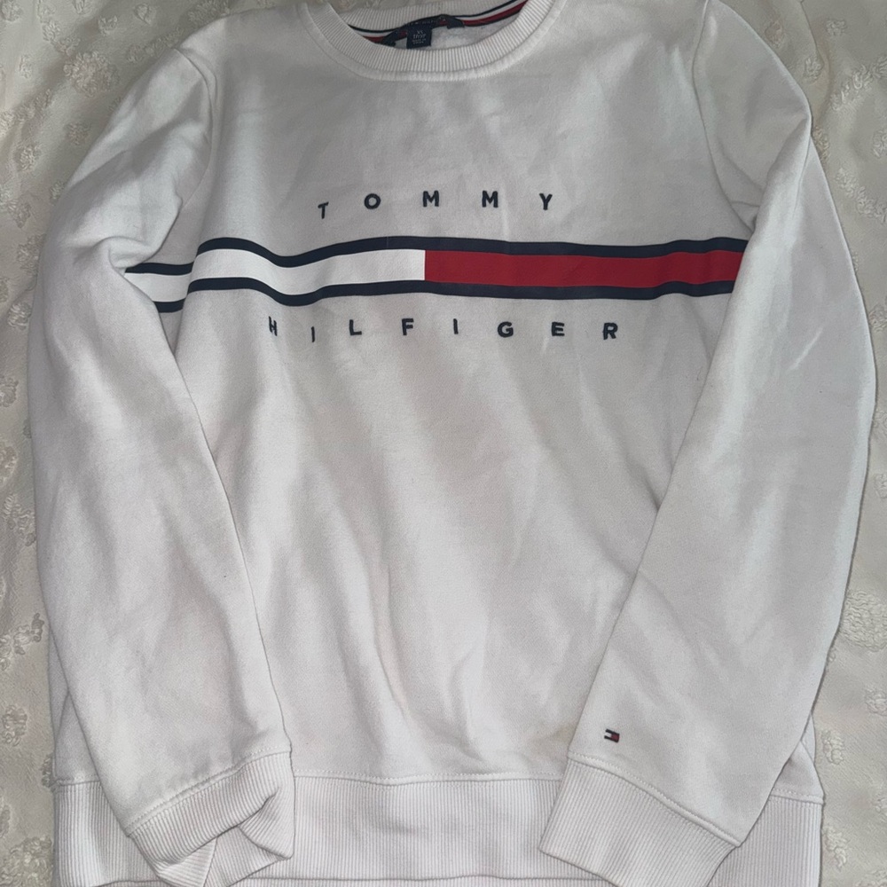 Tommy Hilfiger White Sweater